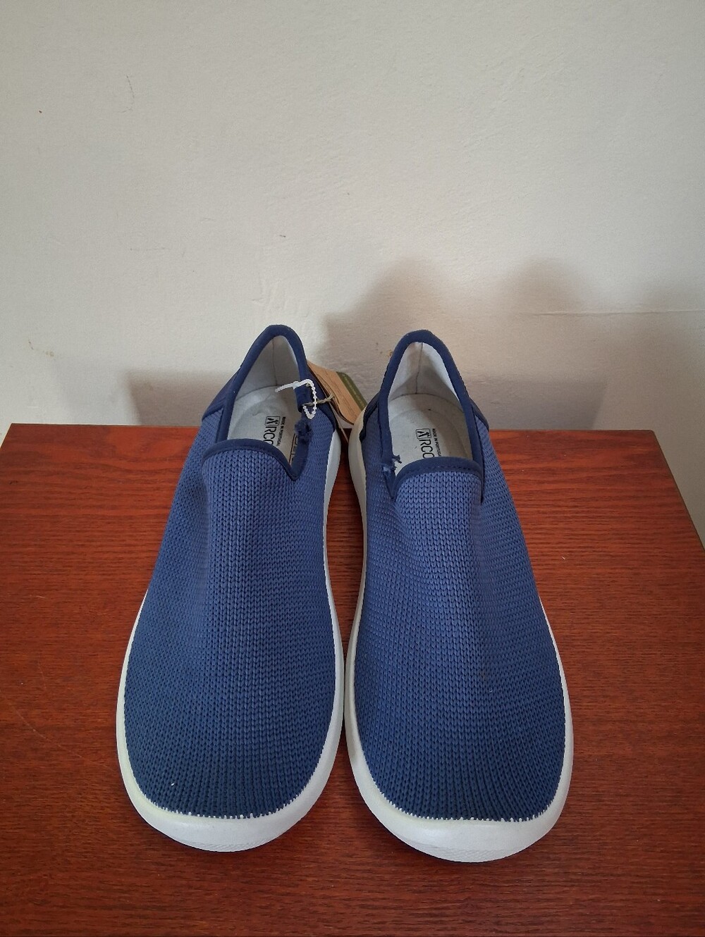 Arcopedico Women's Gaia Slip-On Comfort Stretch Shoes Blue with White Sole EU 40 - Picture 16 of 16